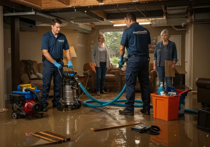 Basement Water Extraction and Removal Techniques process in Corcoran, CA